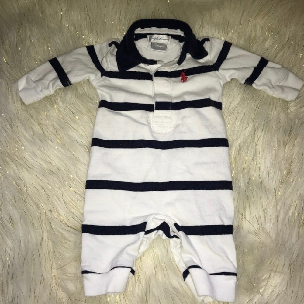 RALPHN LAUREN INFANT ROMPER